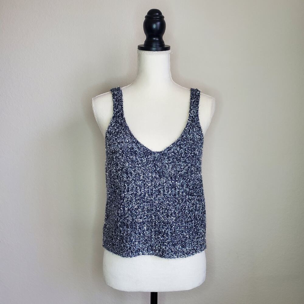English Factory Tinsel Tank Top Medium